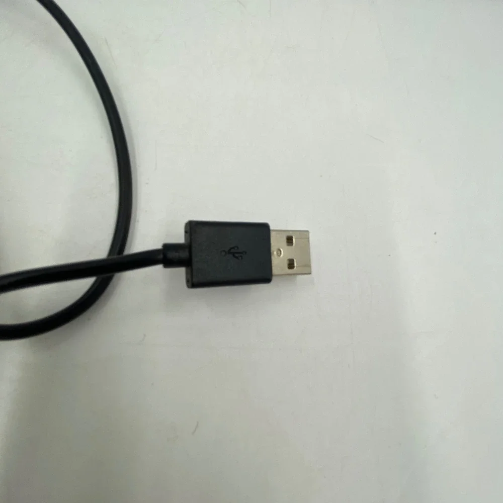 HP Wired USB Keyboard Black 803181-001 Full Size with Keypad Tested Missing Foot